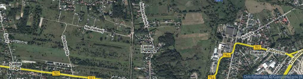 Zdjęcie satelitarne Aleksandrówka ul.