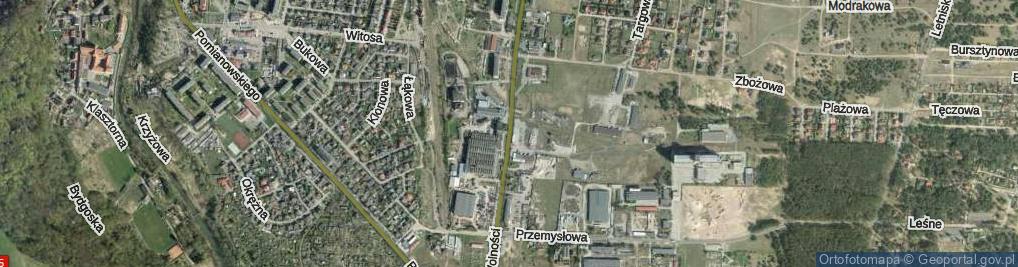 Zdjęcie satelitarne Aleje Wolności al.
