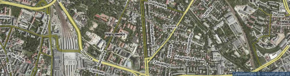 Zdjęcie satelitarne Aleja Beliny-Prażmowskiego Władysława, płk. al.