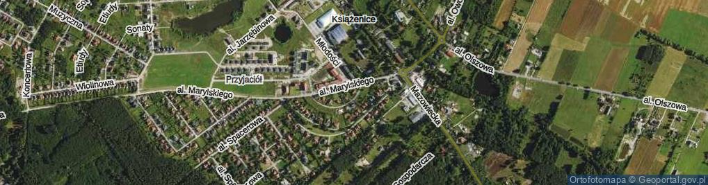 Zdjęcie satelitarne Aleja Marylskiego E. al.