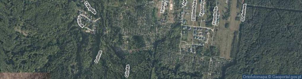 Zdjęcie satelitarne Alejka Bratków ul.