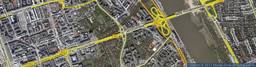 Zdjęcie satelitarne Aleja 3 Maja al.