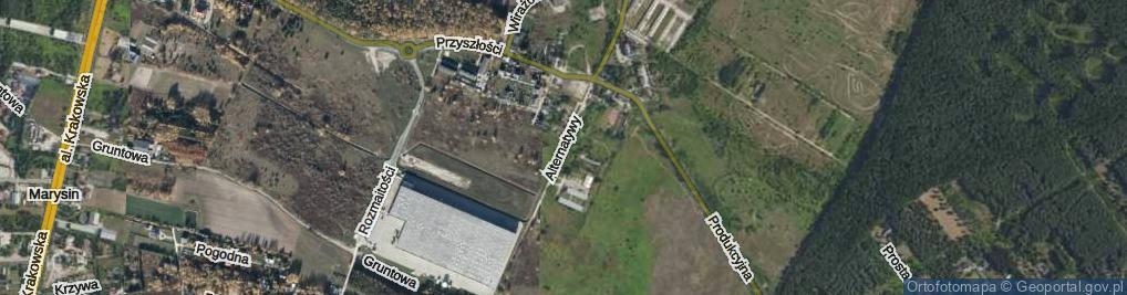 Zdjęcie satelitarne Alternatywy ul.