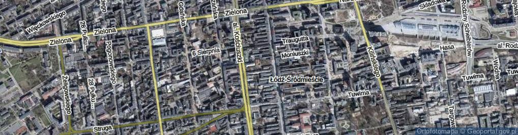 Zdjęcie satelitarne Aleja Rubinsteina Artura al.
