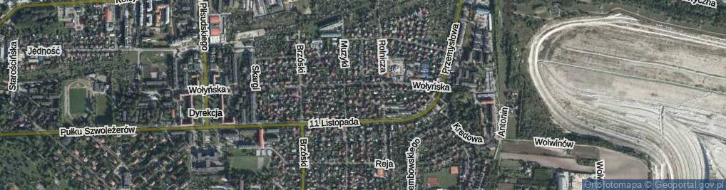 Zdjęcie satelitarne Ambroziewicza Wiktora ul.