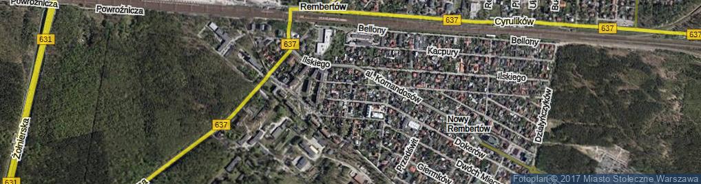 Zdjęcie satelitarne Amałowicza-Tatara Franciszka Michała, mjr. ul.