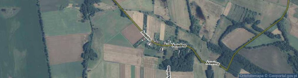 Zdjęcie satelitarne Anielino ul.