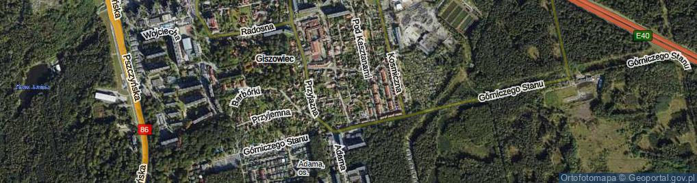 Zdjęcie satelitarne Antoniego ul.