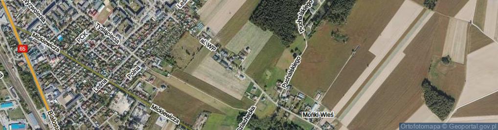 Zdjęcie satelitarne Andersa Władysława, gen. ul.