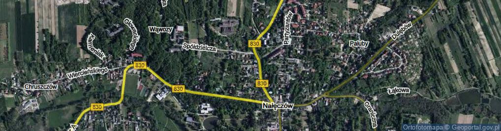 Zdjęcie satelitarne Andriollego Elwiro Michała ul.