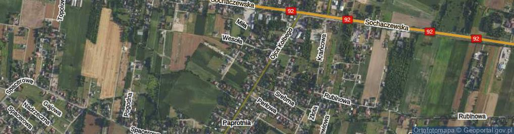 Zdjęcie satelitarne Andersa Władysława, gen. ul.