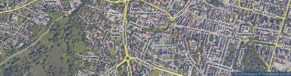 Zdjęcie satelitarne Anielewicza Mordechaja ul.