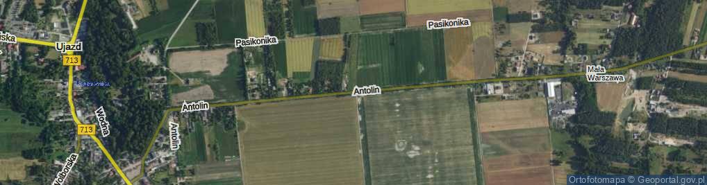 Zdjęcie satelitarne Antolin ul.