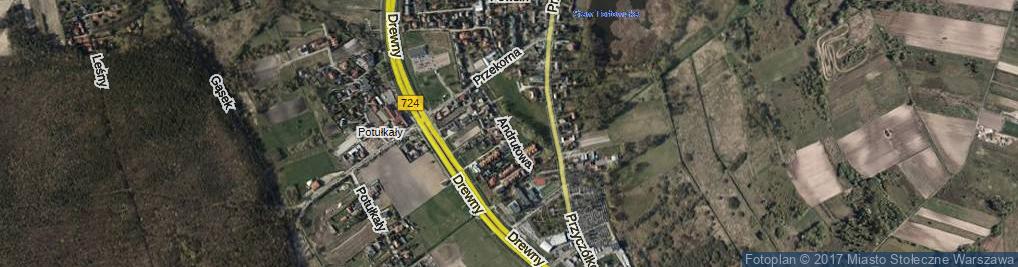 Zdjęcie satelitarne Andrutowa ul.