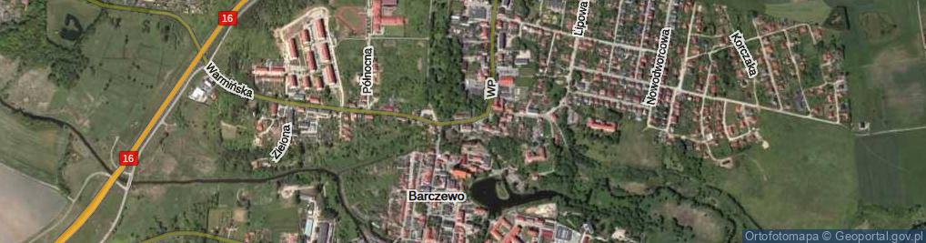 Zdjęcie satelitarne Armii Krajowej ul.