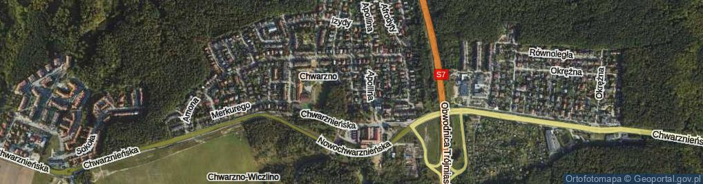 Zdjęcie satelitarne Artemidy ul.