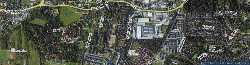 Zdjęcie satelitarne Arktyczna ul.