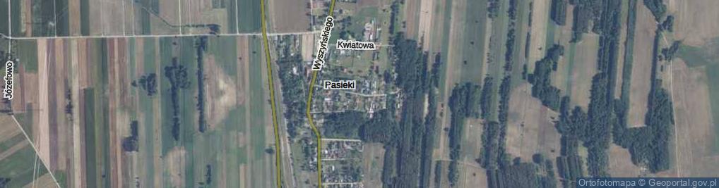 Zdjęcie satelitarne Armii Krajowej ul.