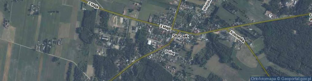 Zdjęcie satelitarne Armii Krajowej ul.