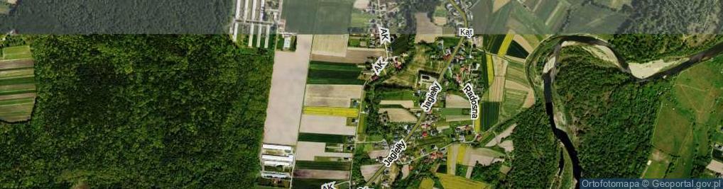 Zdjęcie satelitarne Armii Krajowej ul.