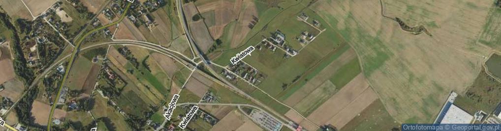 Zdjęcie satelitarne Astrowa ul.