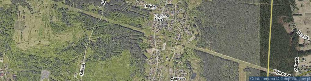 Zdjęcie satelitarne Astronautów ul.