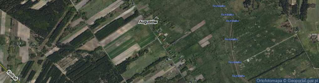 Zdjęcie satelitarne Augustów ul.