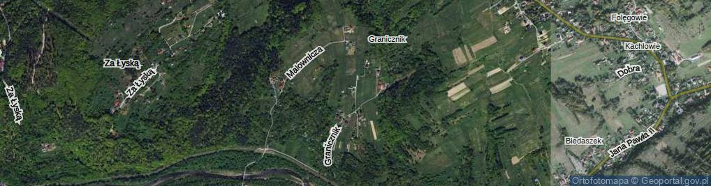 Zdjęcie satelitarne Azalii ul.