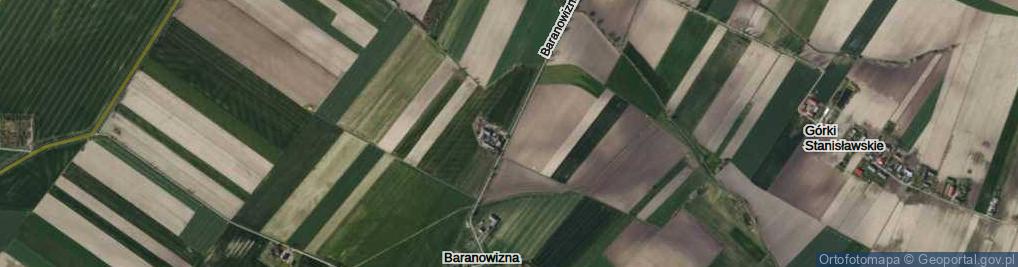 Zdjęcie satelitarne Baranowizna ul.