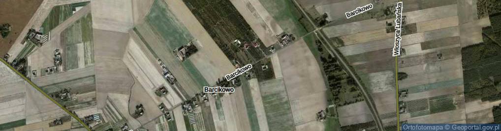 Zdjęcie satelitarne Barcikowo ul.
