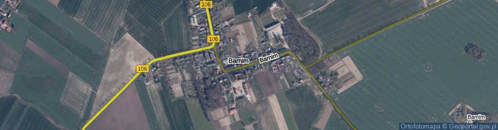 Zdjęcie satelitarne Barnim ul.