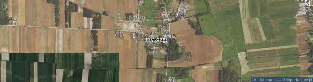 Zdjęcie satelitarne Bartodzieje ul.