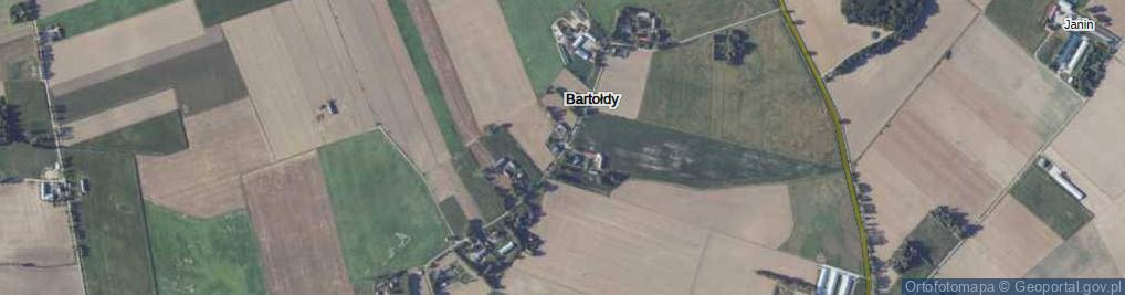 Zdjęcie satelitarne Bartołdy ul.