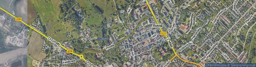 Zdjęcie satelitarne Bauera Jana ul.