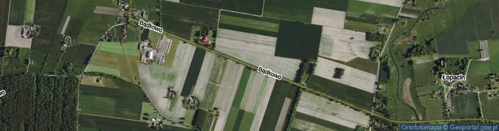 Zdjęcie satelitarne Bądkowo ul.