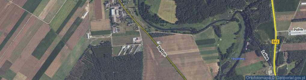 Zdjęcie satelitarne Bądzyn ul.