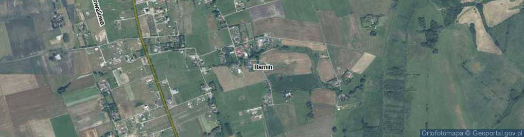 Zdjęcie satelitarne Barnin ul.