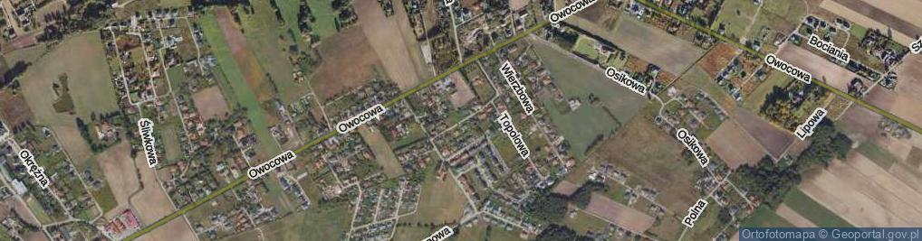 Zdjęcie satelitarne Baśniowa ul.