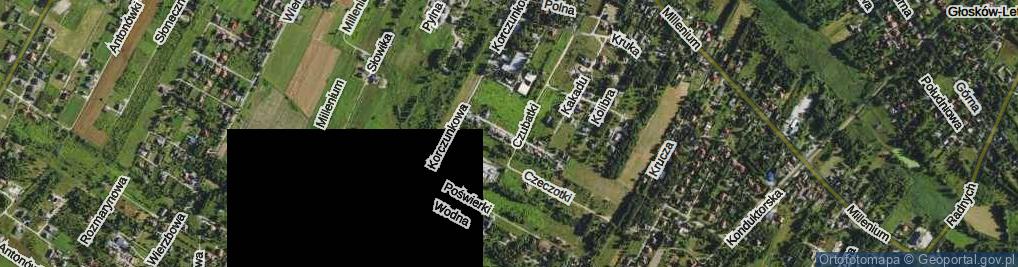 Zdjęcie satelitarne Barcelońska ul.