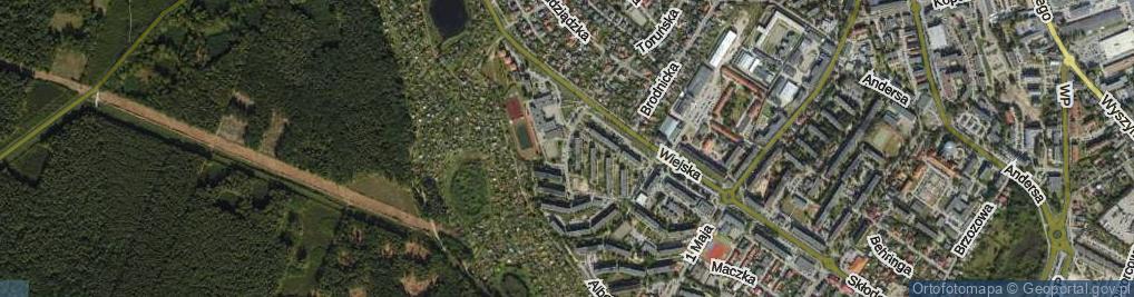 Zdjęcie satelitarne Baczyńskiego Krzysztofa Kamila ul.