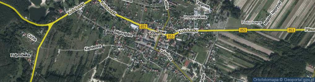 Zdjęcie satelitarne Bartoszewskiego-Wira ul.