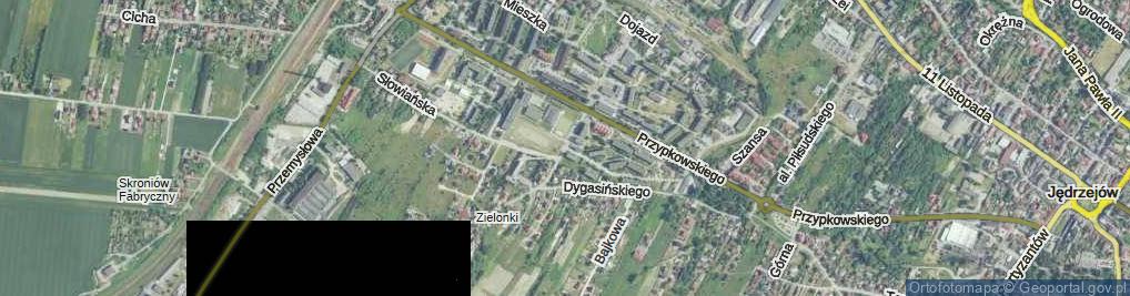 Zdjęcie satelitarne Batalionów Chłopskich ul.