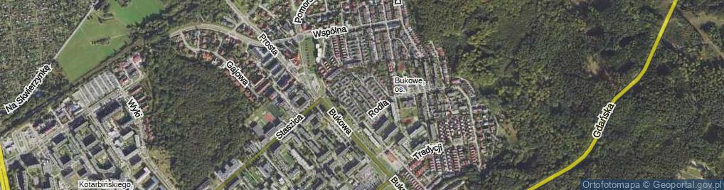 Zdjęcie satelitarne Bauera Jana ul.