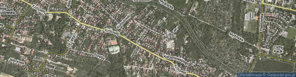 Zdjęcie satelitarne Bąkowskiego Klemensa ul.
