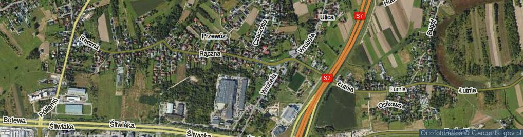 Zdjęcie satelitarne Barty, płk. ul.