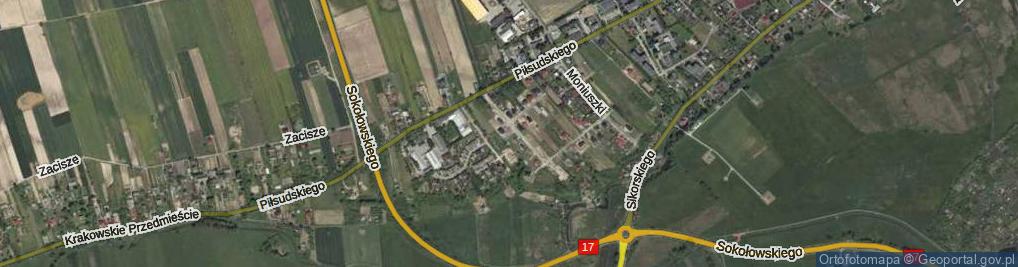 Zdjęcie satelitarne Bacha Jana Sebastiana ul.