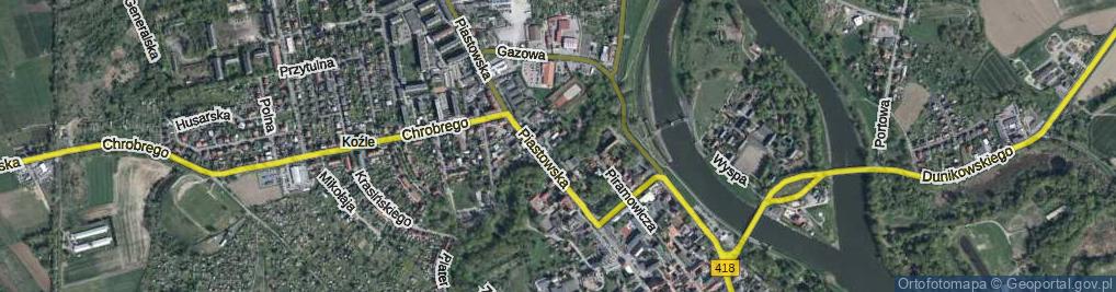 Zdjęcie satelitarne Balwirczaka Józefa ul.