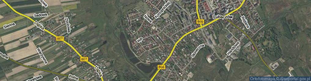 Zdjęcie satelitarne Batalionów Chłopskich ul.