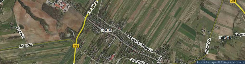 Zdjęcie satelitarne Batalionów Chłopskich ul.