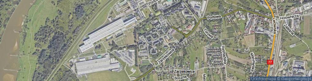 Zdjęcie satelitarne Baczyńskiego Krzysztofa Kamila ul.